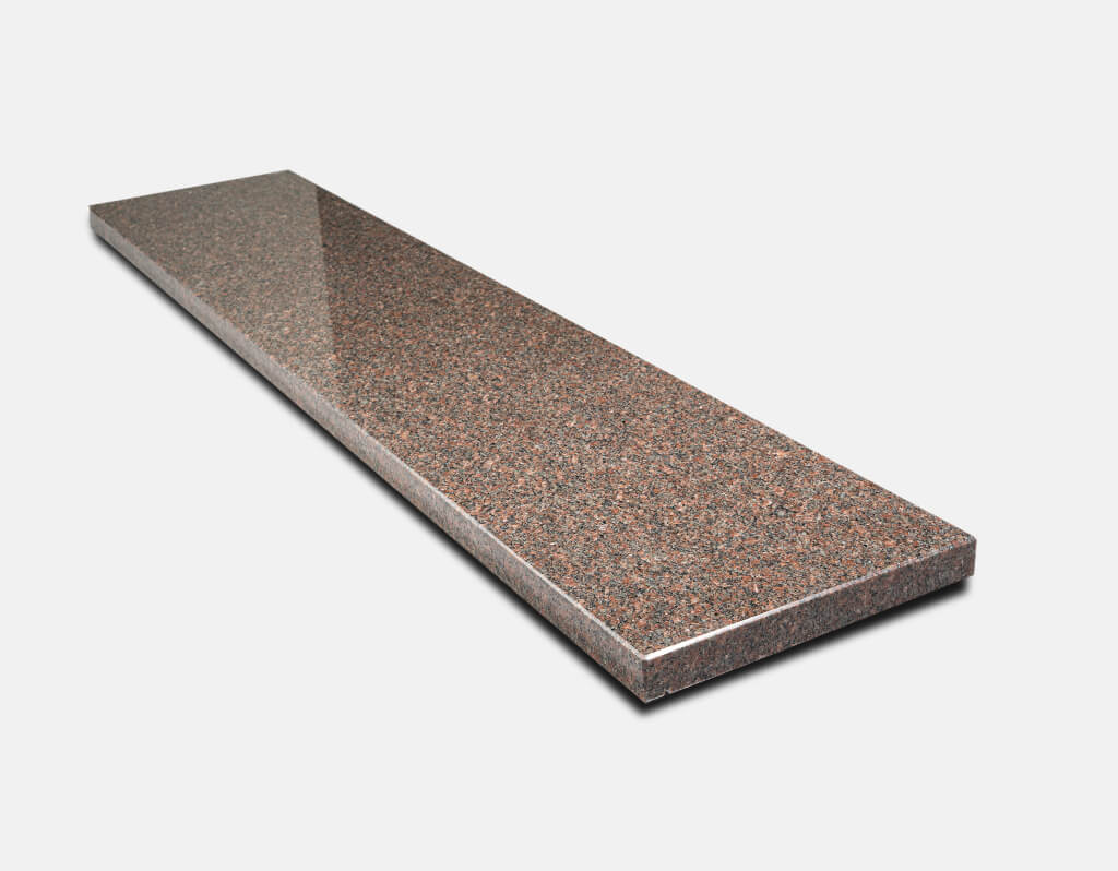Parapet granitowy polerowany brązowy BOHUS (gr. 2 cm)