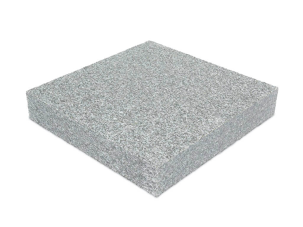 Płyta granitowa chodnikowa płomieniowana szara STRZELIN (120x60x10)